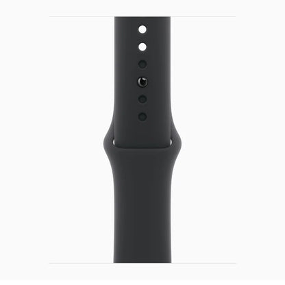 Apple Watch Series 9, GPS + Callular With Stainless Steel / ساعة أبل سيريز 9، مزودة بنظام تحديد المواقع العالمي (GPS) ووظيفة الاتصال، مصنوعة من الفولاذ المقاوم للصدأ.